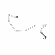 Turbo Setback Rear Mount VPod Tube Assembly for S60