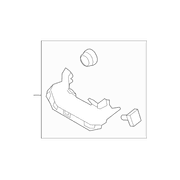 Body C-Pillar Trim Panel - Inner (DX)