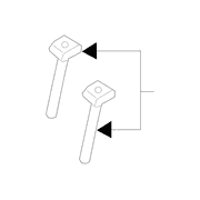 Headrest Guide Sleeve - Left, Right, Rear