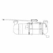 Horizontal Inlet DOC Module for S60 (12-inch ATU)