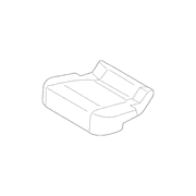 Seat Cover Cushion - Right, Rear