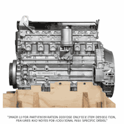 Remanufactured Long Block MBE926 EPA07 without Constant Throttle and RS Flywheel Housing