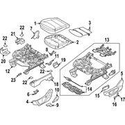 Seat Trim Panel Shield - Front