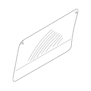 Sliding Door Glass Side Window - Left (XL Cargo Conv)