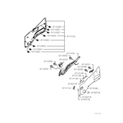 TRIM,FR DOOR,UPR LH 2