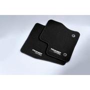 Transit Connect 2014-2023 w/ A/C 4pc Black Carpet Floor Mat Set