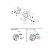 VALVE,TIRE 1