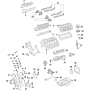 Cylinder Head GT500 - Right 5.2L