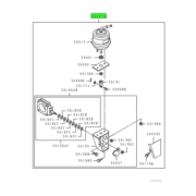 BRAKE ASSY,EXHAUST 1