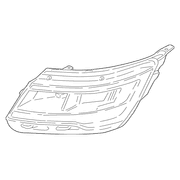 Lamp Composite Headlight - Right, Front