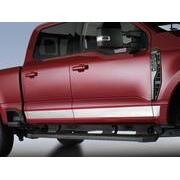 Super Duty 2023-2024 Crew Cab Putco Stainless Steel Door Molding Kit (Rocker Panel) for 6.75' Bed
