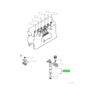 NOZZLE & HOLDER ASSY,FUEL INJECTION 1