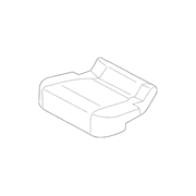 Seat Cover Cushion - Right, Rear (Limited)
