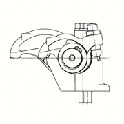 Rocker Arm Assembly - Bracket, Intake, Exhaust, Support Complete