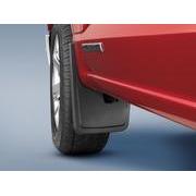 F-150 2021-2024 Carbon Black Molded Splash Guards Front Pair