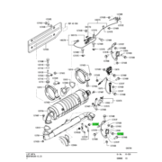 BOLT,EXHAUST TAIL PIPE 3