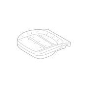 Seat Cushion Foam Pad - Front