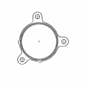 Gasket for EGR Valve S60 14L DDEC V EPA04