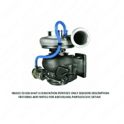 Turbo Assembly, 1.28 A/R, 102mm Compressor, High/Medium Mount
