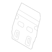 Seat Back Panel - Rear (Low, SEL)