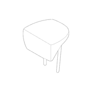 Headrest - Rear, Center
