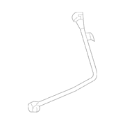 Evaporative Emissions System Lines Fuel Vapour Hose - 2.3L