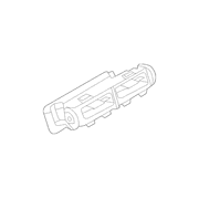 Console Air Vent Heater Duct Instrument Panel - Rear, Outlet