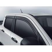 Maverick 2022-2024 Lund Smoke Low Profile Side Window Deflectors