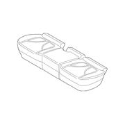 Seat Cover Cushion - Rear