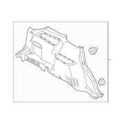 Interior Quarter Panel Trim