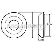 Kenworth® 2-1/2 Inch Grommet