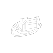 Exterior Door Handle - Right, Rear