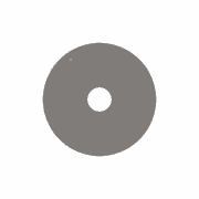 Vertical Isolator Washer, 5.25 Diameter