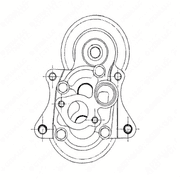 Series 50 Oil Pump Assembly, 12L DDEC IV, Pre-98