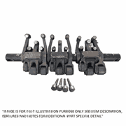 Rocker Arm Kit Ceramic Roller S60