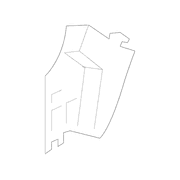Frame Side Member Reinforcement Body Panel - Left, Inner