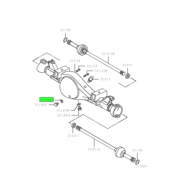 GASKET,RR AXLE HOUSING 1