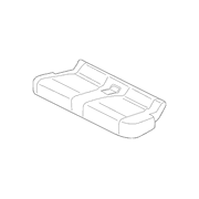 Seat Cover Cushion - Left, Rear