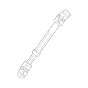 Shaft <br>Steering Column Intermed Main Motor Steering - Lower