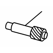 Isuzu Truck Driven Gear Shaft