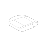 Seat Cover Cushion - Left, Front