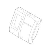 Seat Back Cushion Cover - Left, Rear