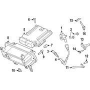 Engine Control Module Bracket Unit (ECU) Nut