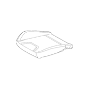 Seat Cushion Foam Pad - Right, Front