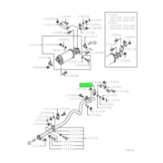 SUSPENDER,EXHAUST TAIL PIPE 1