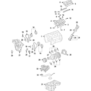 Engine Short Block Cylinder - 3.5L