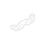 Door Lock Striker Plate Full Partition Panel - Right, Rear