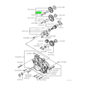 SHAFT,CAM IDLER 2ND GEAR 1