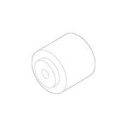 Insulator Suspension Crossmember Stop - Rear