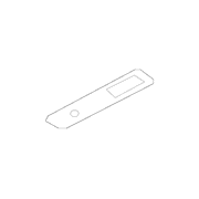 Door Window Switch Bezel Housing - Left, Rear (XL, XLT)
